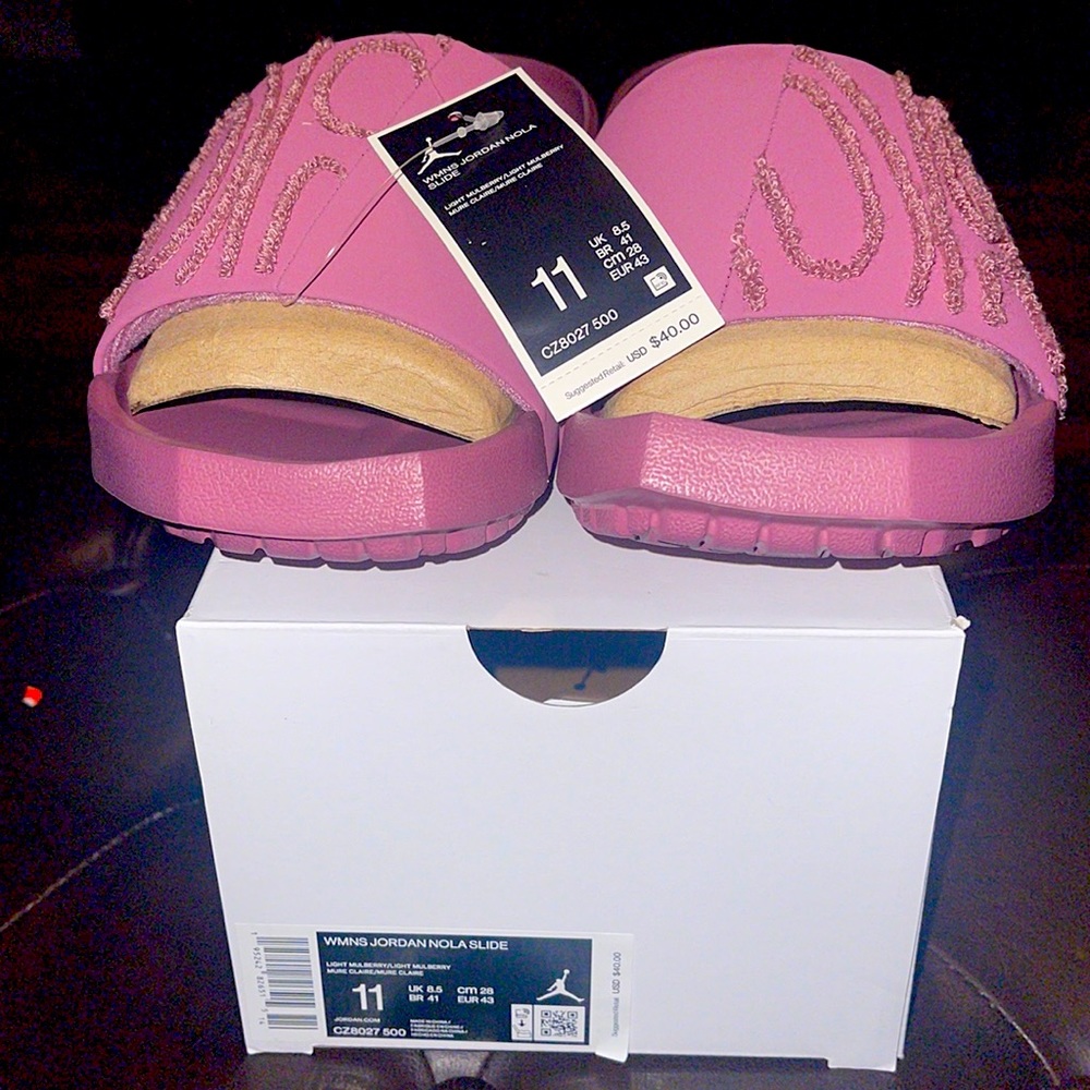 Womens Jordan NOLA Slide size 11 women’s 9.5 men’s Deadstock